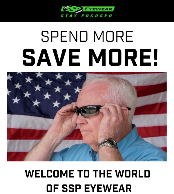 SSP Eyewear |  Spend More Save More